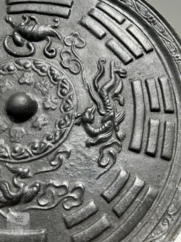 明 四神八卦纹镜 - 图3